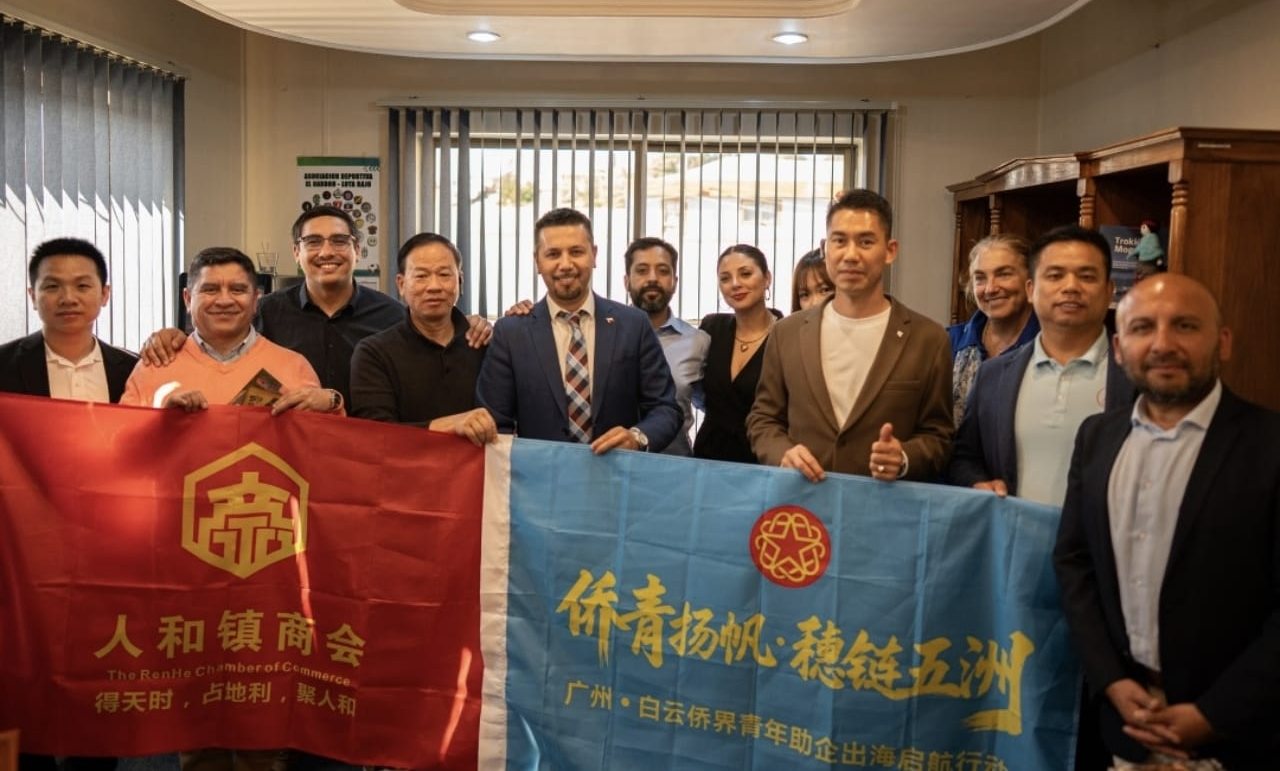 Reunión con el alcalde de Lota y su equipo